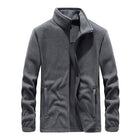 Men's Fleece Jacket | Winter Warm Outerwear | Soft Zip-up Coat for Men | Casual Comfortable Style | Outdoor Layer