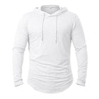 Men's Hoodie | Cotton Blend | Casual Activewear | Outdoor Leisure | Long Sleeve | Kangaroo Pocket | Adjustable Drawstring Hood | Lightweight Insulating | Multiple Colors | Sizes S-XXL