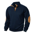 Men's Sweatshirt | Stand Collar | Long Sleeve | Premium Jacquard | Colorblock Design | Casual Modern Style | Comfortable & Stylish | Versatile Wardrobe Addition | Multiple Colors Available