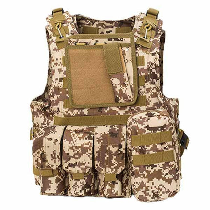 Men's Tactical Vest | Amphibious Outdoor Gear | 600D Encrypted Oxford Fabric | Rugged Performance