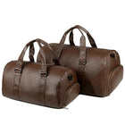 Travel Duffel Bag | Casual Leather | Spacious Design | Durable Material | Ideal for Trips | Versatile Carry | Stylish and Functional | Men's & Women's Travel Companion