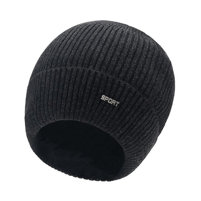 Men's Warm Knitted Beanie Hat | Classic Casual Winter Headwear | Cozy & Comfortable Fit | Durable Soft Fabric | Versatile One-Size-Fits-Most | Stylish Cold Weather Accessory for Men