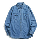 Men's Casual Button-Down Shirt | Long Sleeve | Classic Fit | Lightweight | Soft Cotton Blend | Versatile Everyday Wear