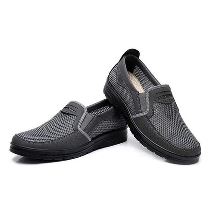 Men's Slip-On Casual Shoes | Breathable Mesh Upper | Soft Sole | Flexible Outsole | Comfortable Everyday Footwear