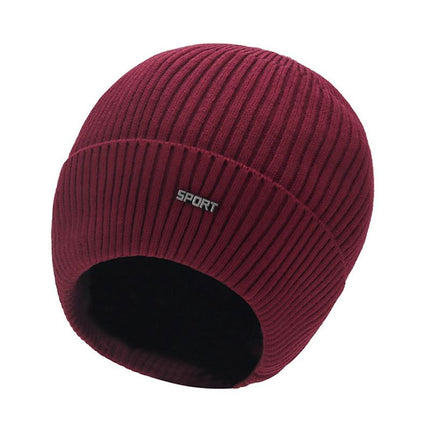 Men's Warm Knitted Beanie Hat | Classic Casual Winter Headwear | Cozy & Comfortable Fit | Durable Soft Fabric | Versatile One-Size-Fits-Most | Stylish Cold Weather Accessory for Men