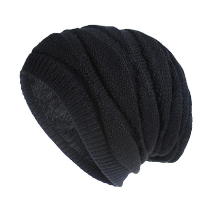 Unisex Winter Beanie Hat | Acrylic Fleece Lined | Warm Stretchy Outdoor Cap | Solid Color | Machine Washable | Classic Fisherman Style | Durable Elastic | Cold Weather Protection