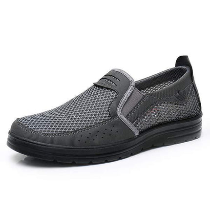 Men's Slip-On Casual Shoes | Breathable Mesh Upper | Soft Sole | Flexible Outsole | Comfortable Everyday Footwear
