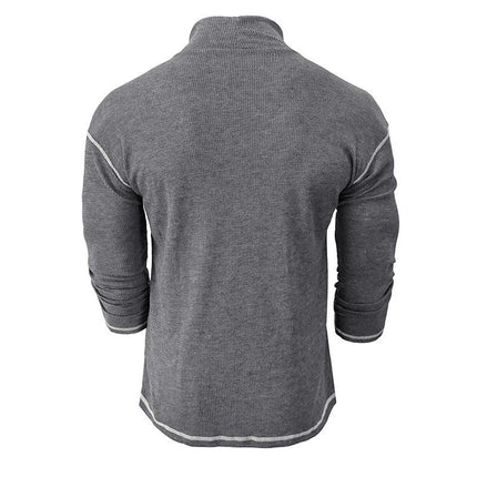 Men's Turtleneck Sweater | Long Sleeve Knitted Pullover | Soft Warm Fabric | Versatile Colors & Sizes | Classic Round Neck | Durable & Stylish | Cozy Winter Wear | Fashionable Top