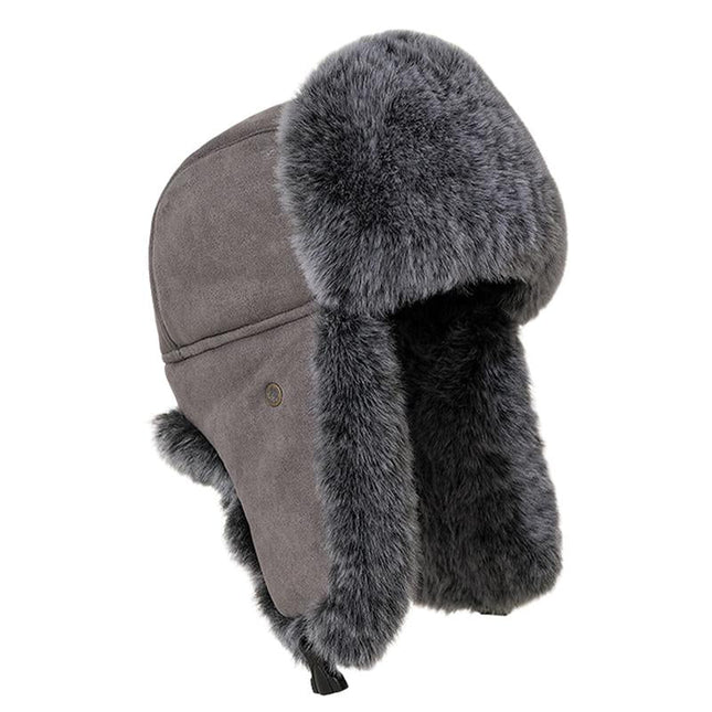 Men's Winter Hat | Windproof Cold-Proof | Plus Velvet Lining | Thick Ear Flaps | Adjustable Fit | Outdoor Sports | Skiing & Snowboarding | Casual Everyday Use