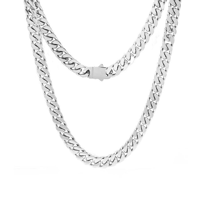 Vintage Miami Hip Hop Necklace | Fashionable Statement Jewelry | Casual Urban Style | Unisex Streetwear Accessory
