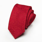 Men's Paisley Cashew Pattern Neck Tie | Stylish Business Casual | Elegant Design for Office & Events | High-Quality Fabric | Versatile Accessory for Men | Timeless Classic Style | Perfect Gift for Fashion-Forward Individuals