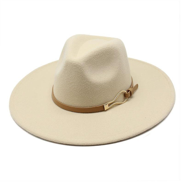 Men's Retro Woolen Hat | Classic Jazz Style | Convex Crown & Structured Brim | Vintage British Fashion | Sophisticated Shades Beige Brown Black White Camel | Versatile Dapper Formal & Casual Wear