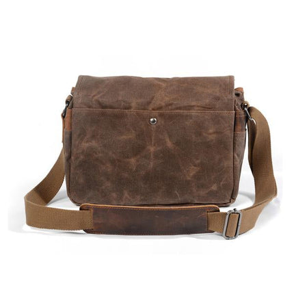 Vintage Canvas Camera Bag | Durable Photography Gear | Stylish Camera Backpack | Protective Equipment Storage | Retro Design | Trendy Photography Accessory | Canvas Material | For DSLR and Mirrorless Cameras