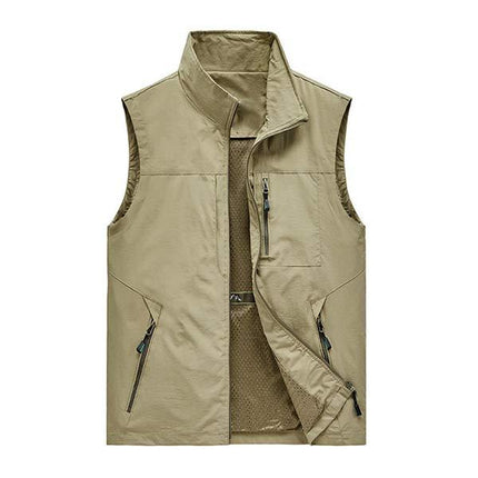 Men's Casual Vest | Sleeveless Jacket | Lightweight Outerwear | Comfortable Layering | Fashionable Gilet | Versatile Men's Top