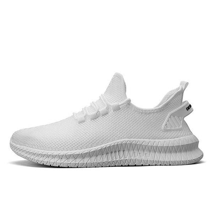Men's Running Shoes | Flyknit Upper | Breathable Comfort | Compression-Molded EVA Midsole | Durable Flexible Outsole | Medium Width