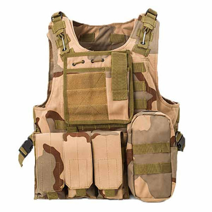 Men's Tactical Vest | Amphibious Outdoor Gear | 600D Encrypted Oxford Fabric | Rugged Performance