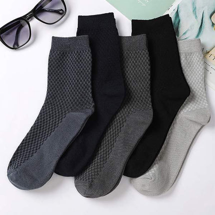 Men's Casual Cotton Socks | Breathable Material | Water Absorption | Versatile Everyday Wear | Perfect Fit Comfort | Ultra-Soft Fabric | Essential Sock Collection for Men