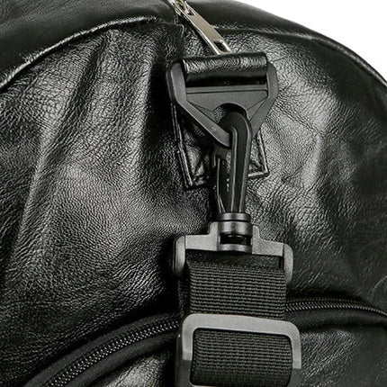 Travel Duffel Bag | Casual Leather | Spacious Design | Durable Material | Ideal for Trips | Versatile Carry | Stylish and Functional | Men's & Women's Travel Companion