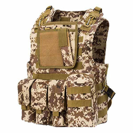 Men's Tactical Vest | Amphibious Outdoor Gear | 600D Encrypted Oxford Fabric | Rugged Performance