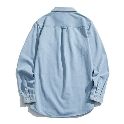 Men's Casual Button-Down Shirt | Long Sleeve | Classic Fit | Lightweight | Soft Cotton Blend | Versatile Everyday Wear