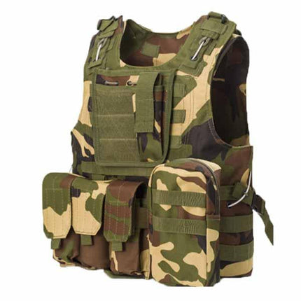 Men's Tactical Vest | Amphibious Outdoor Gear | 600D Encrypted Oxford Fabric | Rugged Performance