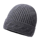 Men's Winter Knit Beanie | Warm Outdoor Hat | Classic Design | High-Quality Yarn | One Size Fits Most | Available in Black, Navy, Burgundy, Gray, Khaki | Insulated & Lightweight | Perfect for Cold Weather Activities