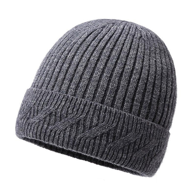 Men's Winter Knit Beanie | Warm Outdoor Hat | Classic Design | High-Quality Yarn | One Size Fits Most | Available in Black, Navy, Burgundy, Gray, Khaki | Insulated & Lightweight | Perfect for Cold Weather Activities