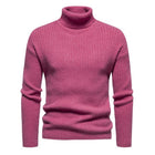 Men's Turtleneck Sweater | Classic Solid Color | Cozy Long Sleeve | Soft High-Quality Fabric | Elegant Design | Versatile Wardrobe Essential | Warm Stylish Wear
