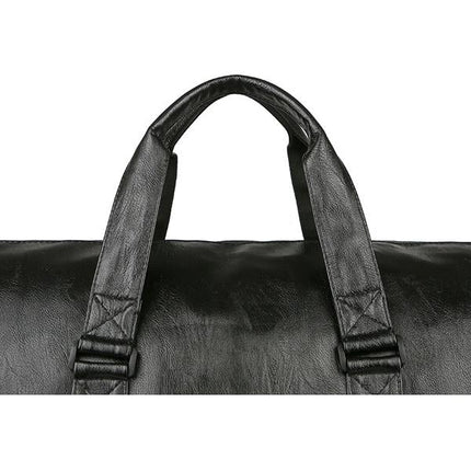 Travel Duffel Bag | Casual Leather | Spacious Design | Durable Material | Ideal for Trips | Versatile Carry | Stylish and Functional | Men's & Women's Travel Companion
