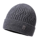 Men's Winter Knit Beanie | Warm Outdoor Hat | Classic Design | High-Quality Yarn | One Size Fits Most | Available in Black, Navy, Burgundy, Gray, Khaki | Insulated & Lightweight | Perfect for Cold Weather Activities