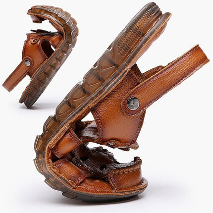 Men's Casual Beach Sandals | Outdoor Summer Slip-On Footwear | Comfortable & Lightweight | Versatile Men's Shoes for Vacation & Leisure