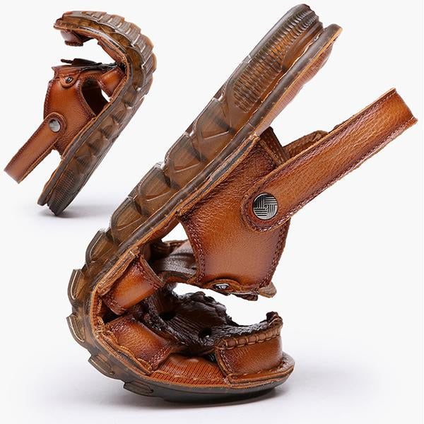 Men's Casual Beach Sandals | Outdoor Summer Slip-On Footwear | Comfortable & Lightweight | Versatile Men's Shoes for Vacation & Leisure