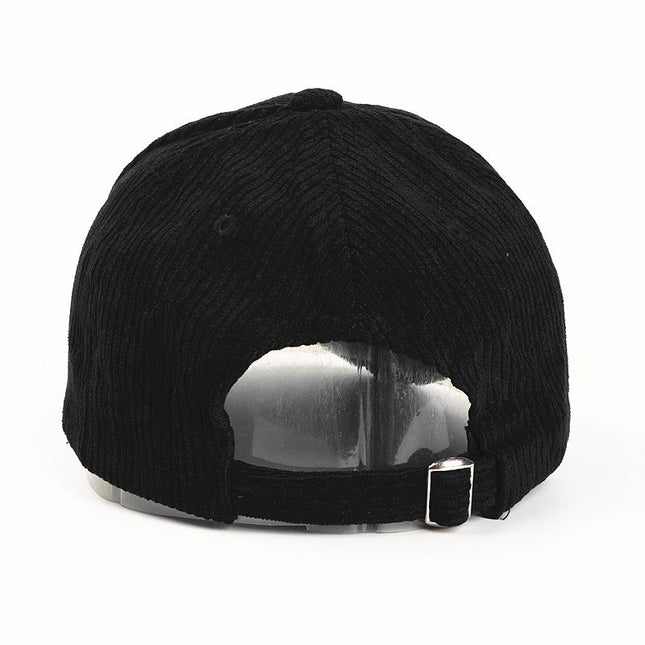 Men's Retro Corduroy Cap | Casual Style Hat | Vintage Look Baseball Cap | Comfortable Fit | Fashion Accessory for Men