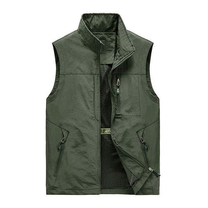 Men's Casual Vest | Sleeveless Jacket | Lightweight Outerwear | Comfortable Layering | Fashionable Gilet | Versatile Men's Top