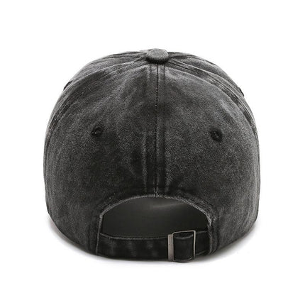 Men's Cotton Sports Cap | Dome Top | Curved Brim | Sunshade Windproof | Outdoor Casual Accessory | Plain Solid Color | Fits 56-58cm | All Seasons