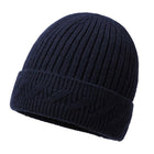 Men's Winter Knit Beanie | Warm Outdoor Hat | Classic Design | High-Quality Yarn | One Size Fits Most | Available in Black, Navy, Burgundy, Gray, Khaki | Insulated & Lightweight | Perfect for Cold Weather Activities