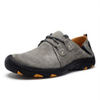 Men's Outdoor Trail Hiking Shoes | Comfortable Casual Footwear | Matte Finish | Easy Twin Gore Entry | Flexible Rubber Sole | Collapsible Heel Pad