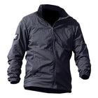 Men's Lightweight Quick Dry Jacket | Water-Resistant Outerwear | Breathable Fabric | Zipper Closure | Long Sleeve | Two Flap Pockets | Machin Washable | Outdoor Hiking Jacket