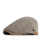 Men's Retro Plaid Splicing Beret | Casual Hat | Fashionable Headwear | Checkered Style | Classic Look | Men's Accessories | Elegant | Versatile | Timeless Design | Lightweight | Comfortable Fit