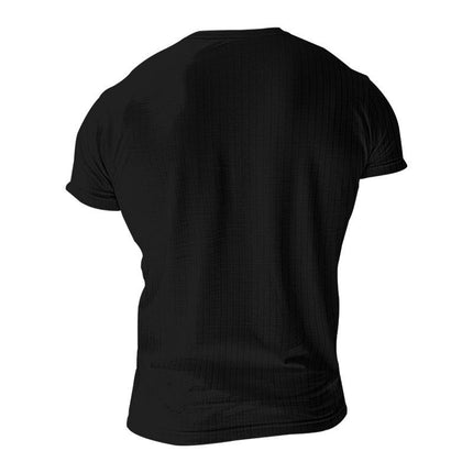 Men's Stretch Knit Henley T-Shirt | Short Sleeve Casual Top | Classic Button Placket | Comfortable Regular Fit | Breathable Fabric | Versatile Style for Everyday Wear