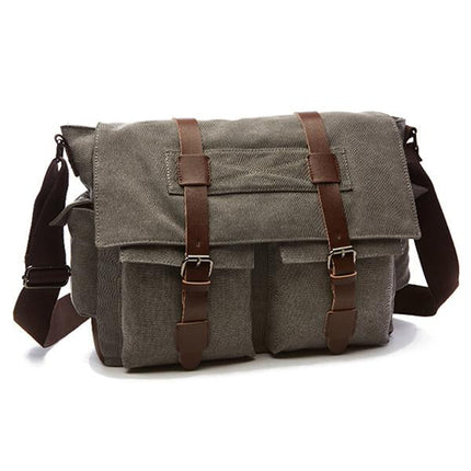 Men's Messenger Bag | Multi-Pocket Crossbody | Casual Shoulder Bag | Stylish Sling | Travel Sling Bag | Versatile Daypack