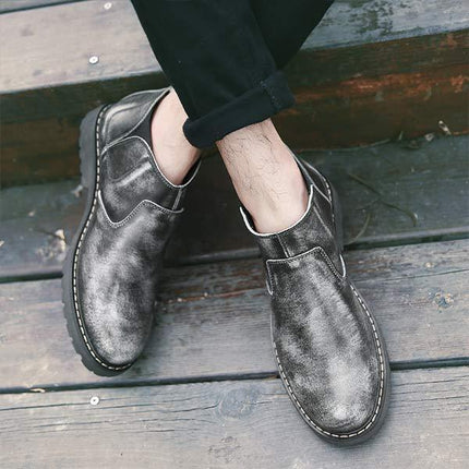 Men's Chelsea Boots | All-Weather Suede | Slip Resistant | Durable Rubber Outsole | Easy On Off | Versatile Rugged Style