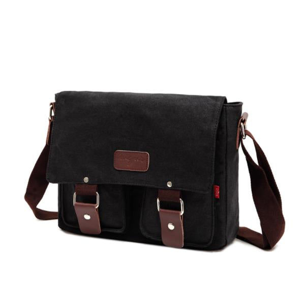 Men's Retro Shoulder Bag | Vintage Nylon Backpack | Casual Oxford Fabric Bag