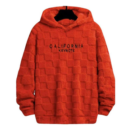 Men's California Embroidered Hoodie | Soft Durable Blend | Adjustable Drawstring | Kangaroo Pocket | Comfortable Street Style Sweatshirt | Long Sleeve | Heather Gray | Navy | Black | Modern Fit