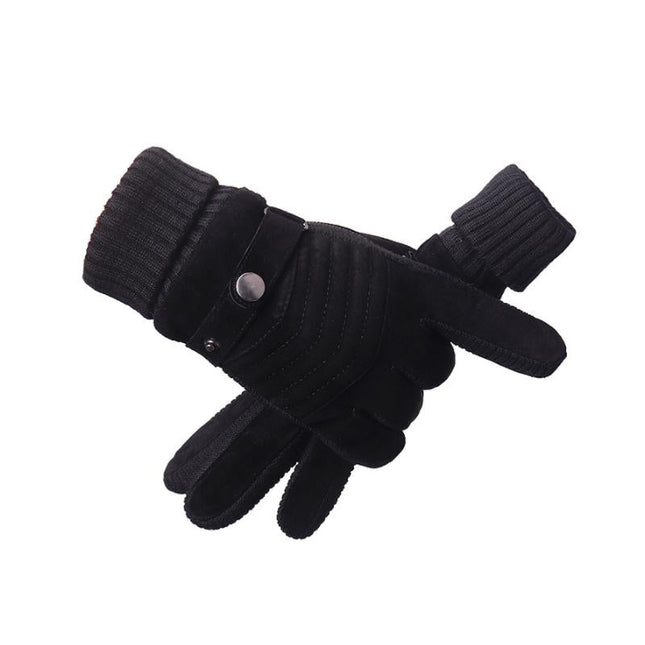 Thick Fleece Warm Gloves | Winter Thermal Insulated Mittens | Soft & Cozy Lining | Cold Weather Protection | Unisex Design | Ideal for Outdoor Activities