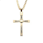 Casual Fashion | Shiny Cross Pendant Necklace | Silver Tone | Unisex | Versatile Style Jewelry | High Quality Metal Finish