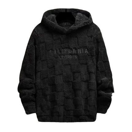 Men's California Embroidered Hoodie | Soft Durable Blend | Adjustable Drawstring | Kangaroo Pocket | Comfortable Street Style Sweatshirt | Long Sleeve | Heather Gray | Navy | Black | Modern Fit