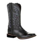Men's Vintage Leather Tall Boots | Embroidered Design | Mid-Height | Slip-Resistant Sole | Comfortable Lining | Durable & Stylish | Classic Versatile Look | High-Quality Handcrafted Footwear