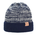 Men's Wool Hat | Double Layer Thick Warm Beanie | Soft Lined | Stretch Fit | Winter Knit Cap | Cold Weather Accessories