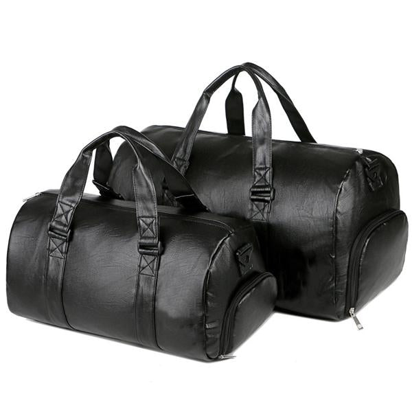 Travel Duffel Bag | Casual Leather | Spacious Design | Durable Material | Ideal for Trips | Versatile Carry | Stylish and Functional | Men's & Women's Travel Companion